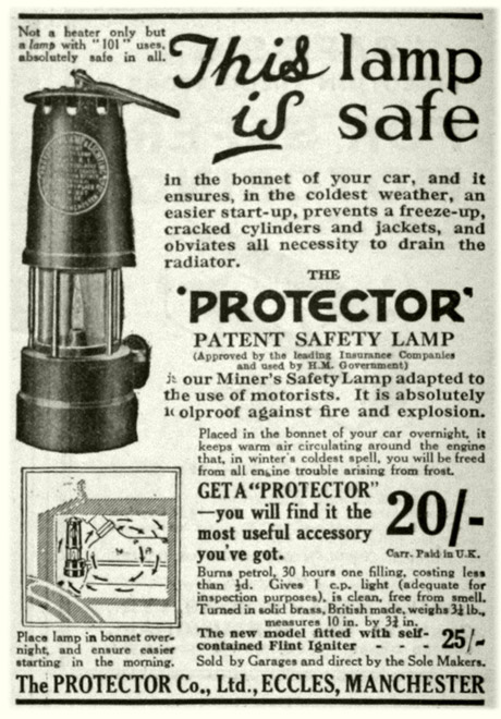 Protector Safety Lamp Clipping