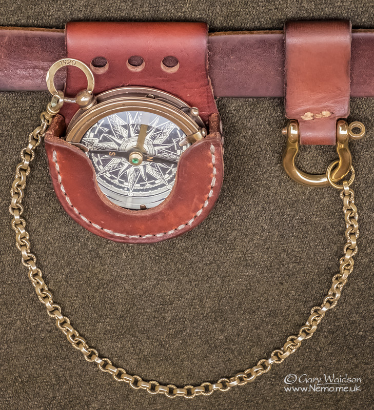 Steampunk Military Compass